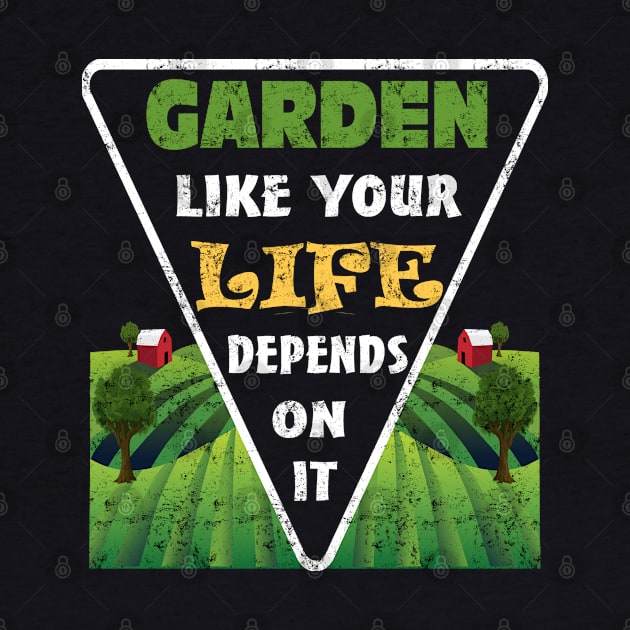 Garden Like Your Life Depends On It Planting Vegetables by DesignFunk